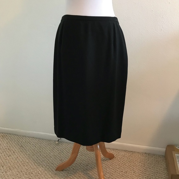 🆕 Elisabeth by Liz Claiborne Black Skirt - Picture 3 of 8